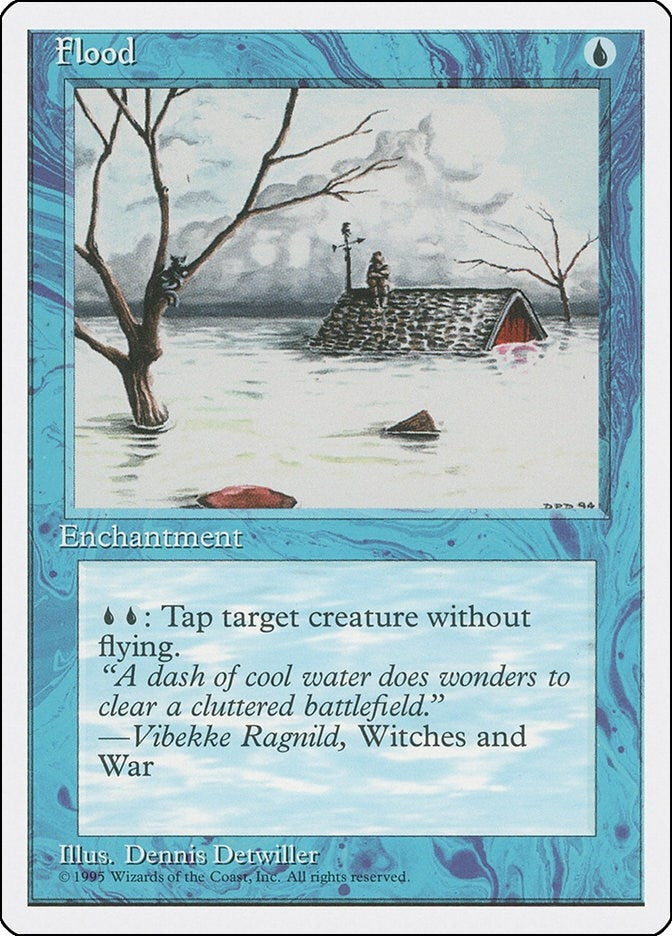 Image for Flood (Fourth Edition) - Magic: The Gathering
