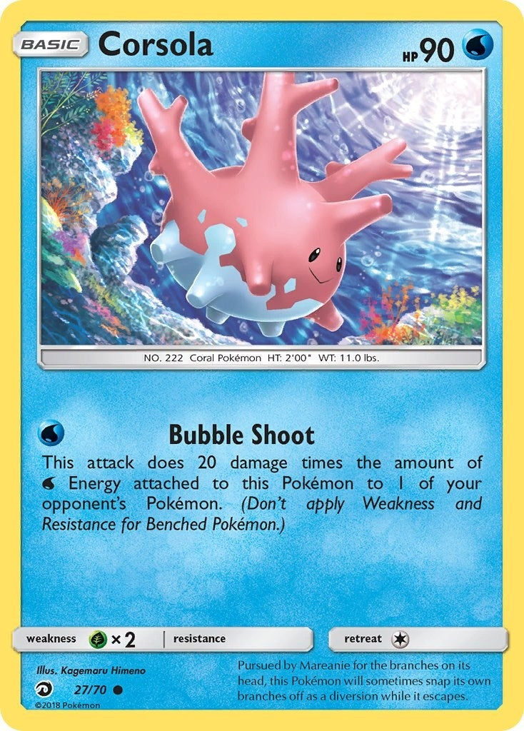 Image for Corsola (Dragon Majesty) (27/70) - Pokemon