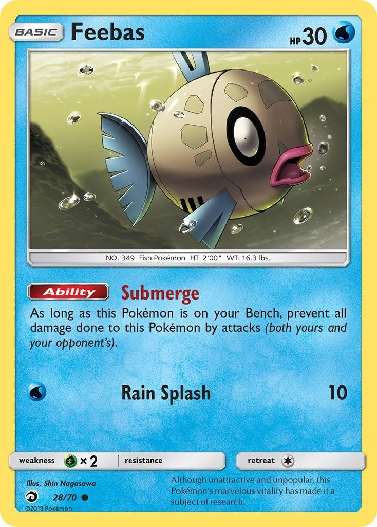 Image for Feebas (Dragon Majesty) (28/70) - Pokemon
