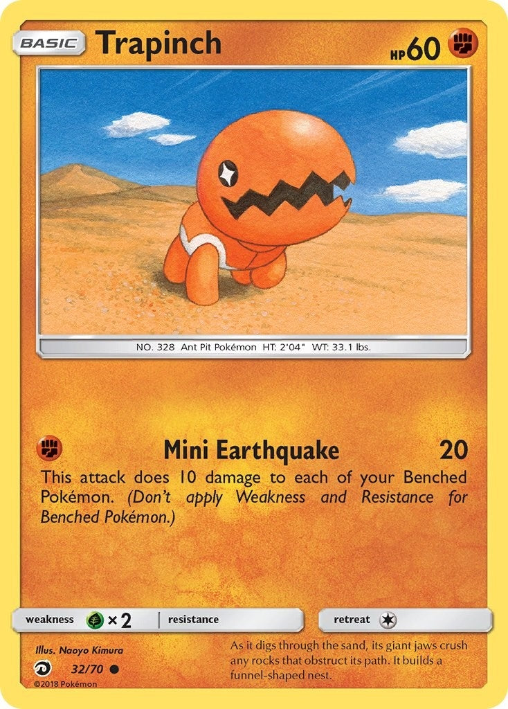 Image for Trapinch (Dragon Majesty) (32/70) - Pokemon