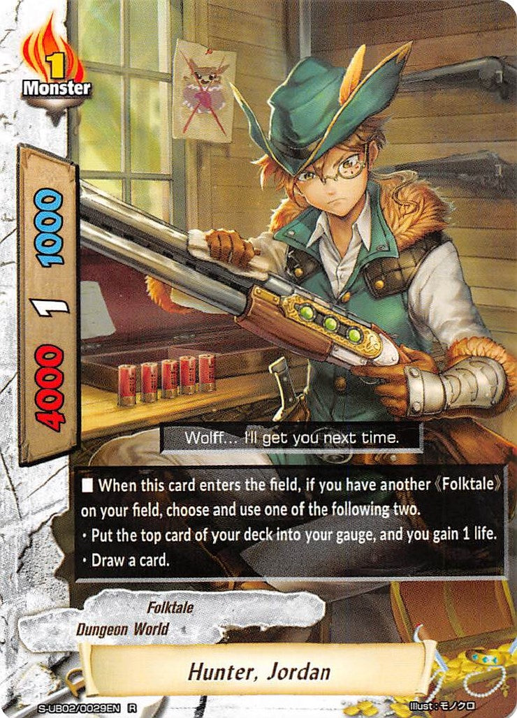 Image for Hunter, Jordan (S-UB02: Miracle Fighters ~Miko & Mel~) (S-UB02/0029EN) - Future Card BuddyFight
