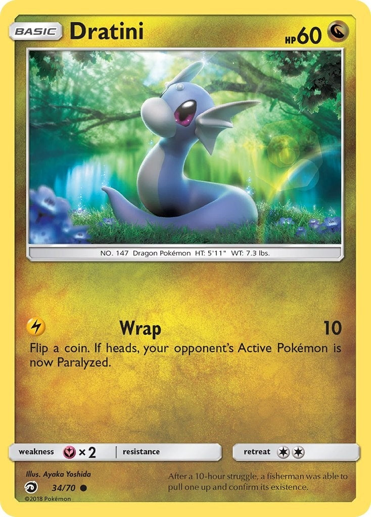 Image for Dratini (34) (Dragon Majesty) (34/70) - Pokemon