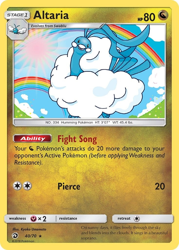 Image for Altaria (Dragon Majesty) (40/70) - Pokemon