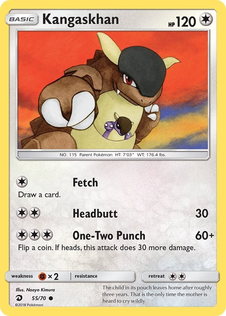 Image for Kangaskhan (Dragon Majesty) (55/70) - Pokemon