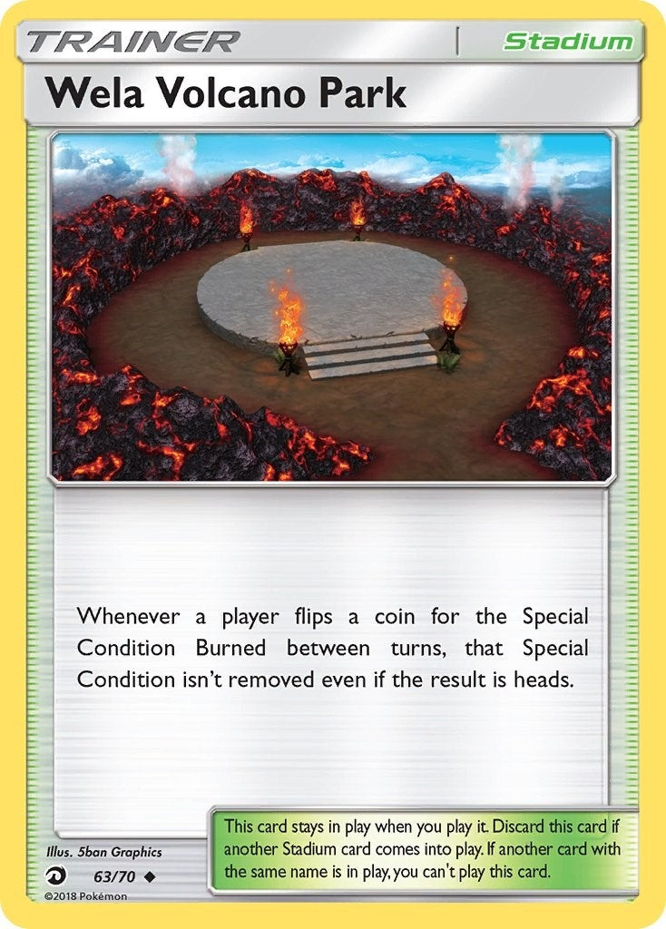Image for Wela Volcano Park (Dragon Majesty) (63/70) - Pokemon