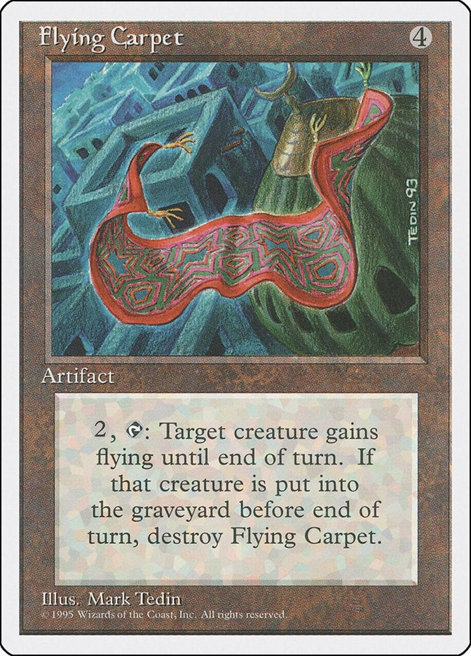 Image for Flying Carpet (Fourth Edition) - Magic: The Gathering