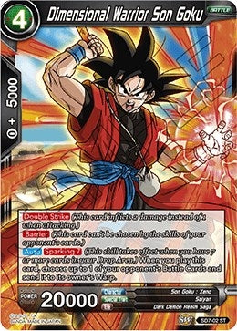 Image for Dimensional Warrior Son Goku (Miraculous Revival) (SD7-02) - Dragon Ball Super: Masters