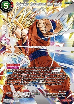 Image for Supreme Showdown Son Goku (SPR) (World Martial Arts Tournament) (TB2-002) - Dragon Ball Super: Masters