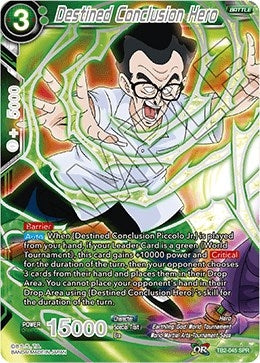 Image for Destined Conclusion Hero (SPR) (World Martial Arts Tournament) (TB2-045) - Dragon Ball Super: Masters