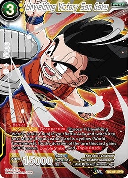Image for Unyielding Victory Son Goku (SPR) (World Martial Arts Tournament) (TB2-051) - Dragon Ball Super: Masters