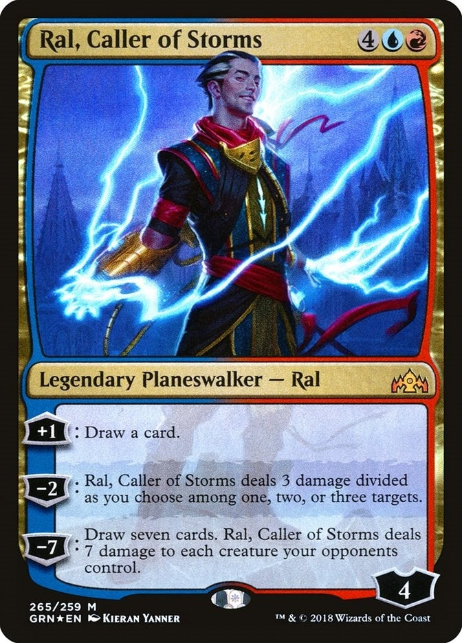 Image for Ral, Caller of Storms (Guilds of Ravnica) (265) - Magic: The Gathering