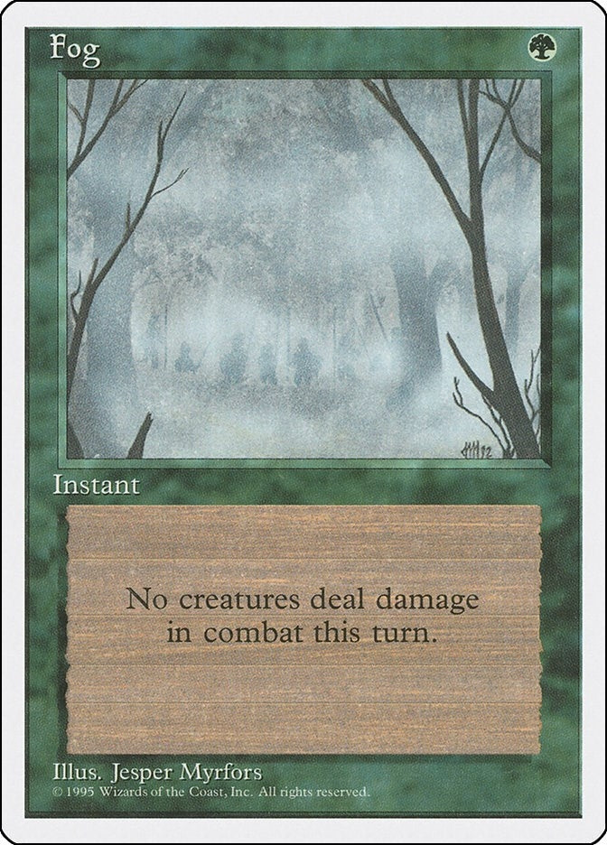 Image for Fog (Fourth Edition) - Magic: The Gathering