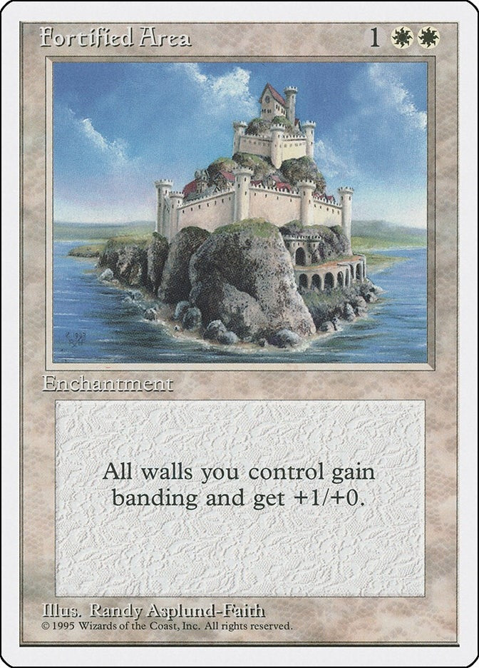 Image for Fortified Area (Fourth Edition) - Magic: The Gathering
