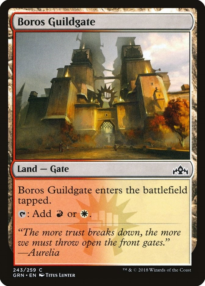 Image for Boros Guildgate (243) (Guilds of Ravnica) (243) - Magic: The Gathering