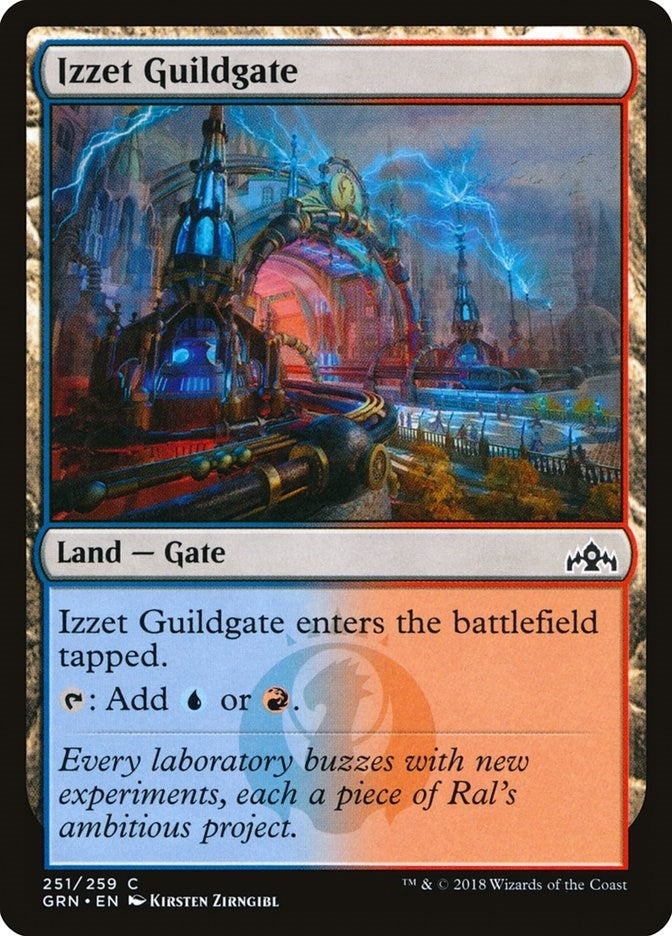 Image for Izzet Guildgate (251) (Guilds of Ravnica) (251) - Magic: The Gathering