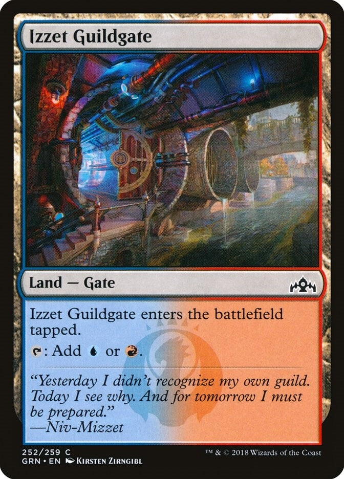 Image for Izzet Guildgate (252) (Guilds of Ravnica) (252) - Magic: The Gathering