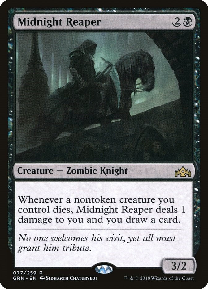 Image for Midnight Reaper (Guilds of Ravnica) (77) - Magic: The Gathering