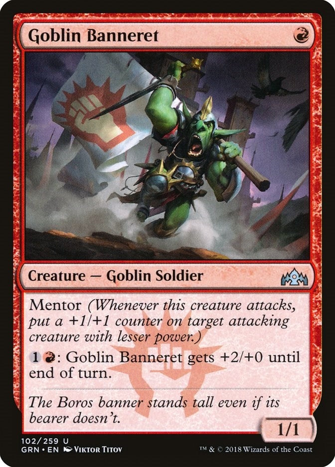 Image for Goblin Banneret (Guilds of Ravnica) (102) - Magic: The Gathering