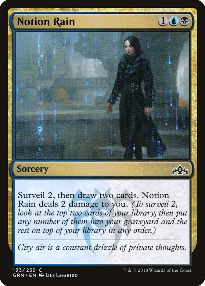 Image for Notion Rain (Guilds of Ravnica) (193) - Magic: The Gathering