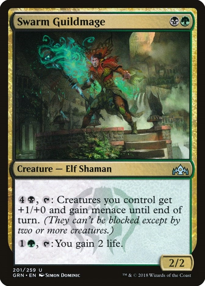 Image for Swarm Guildmage (Guilds of Ravnica) (201) - Magic: The Gathering