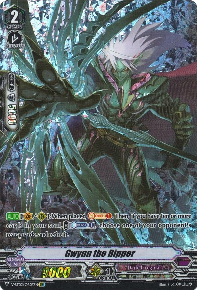Image for Gwynn the Ripper (OR) (V-BT02 : Strongest! Team AL4) (V-BT02/OR03EN) - Cardfight Vanguard