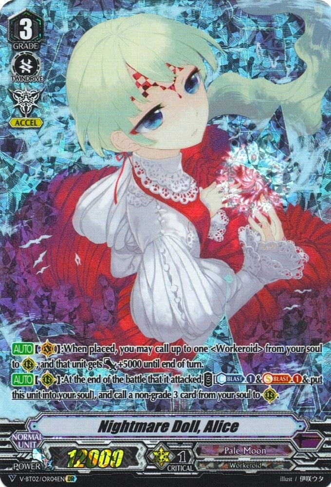 Image for Nightmare Doll, Alice (OR) (V-BT02 : Strongest! Team AL4) (V-BT02/OR04EN) - Cardfight Vanguard