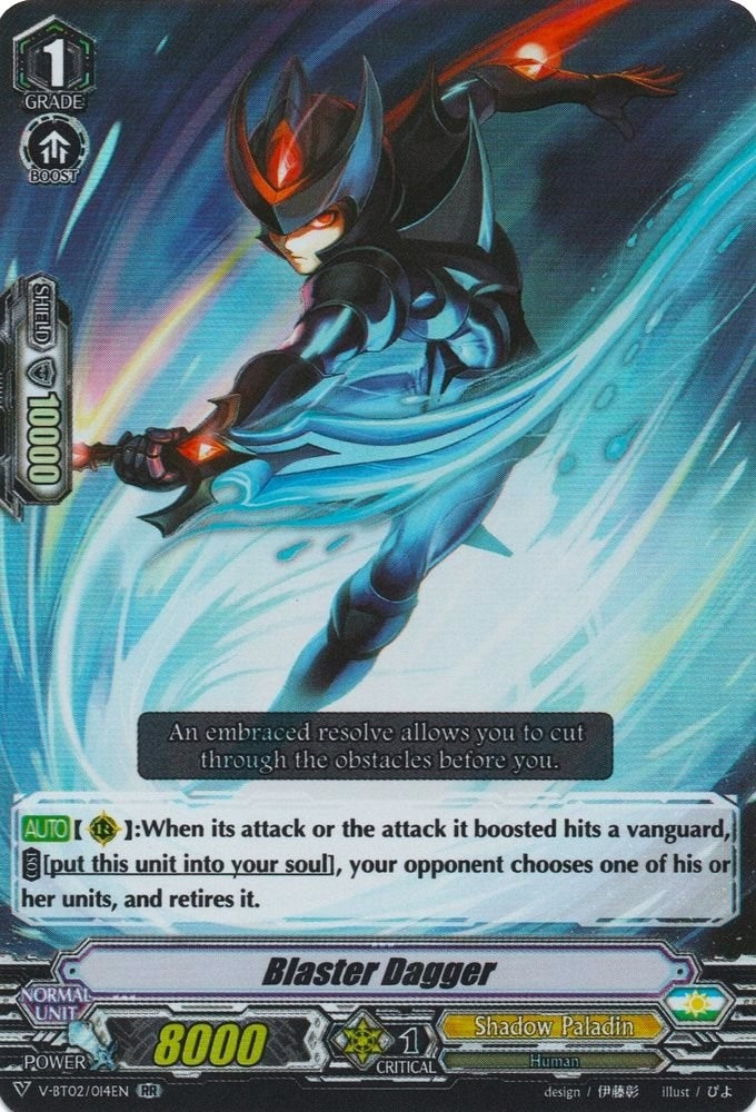 Image for Blaster Dagger (V-BT02 : Strongest! Team AL4) (V-BT02/014EN) - Cardfight Vanguard
