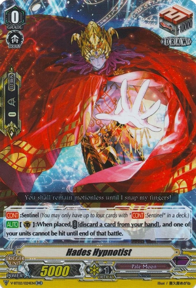 Image for Hades Hypnotist (V-BT02 : Strongest! Team AL4) (V-BT02/024EN) - Cardfight Vanguard