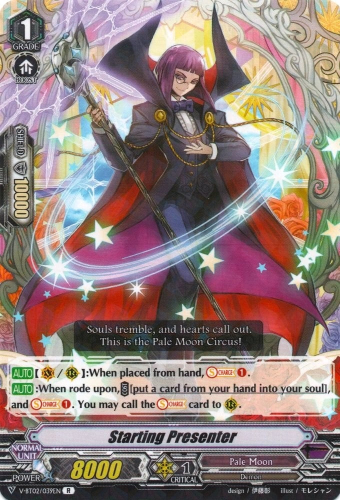 Image for Starting Presenter (V-BT02 : Strongest! Team AL4) (V-BT02/039EN) - Cardfight Vanguard