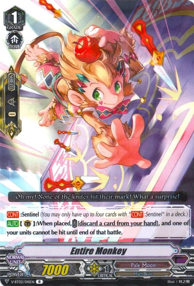 Image for Entire Monkey (V-BT02 : Strongest! Team AL4) (V-BT02/041EN) - Cardfight Vanguard