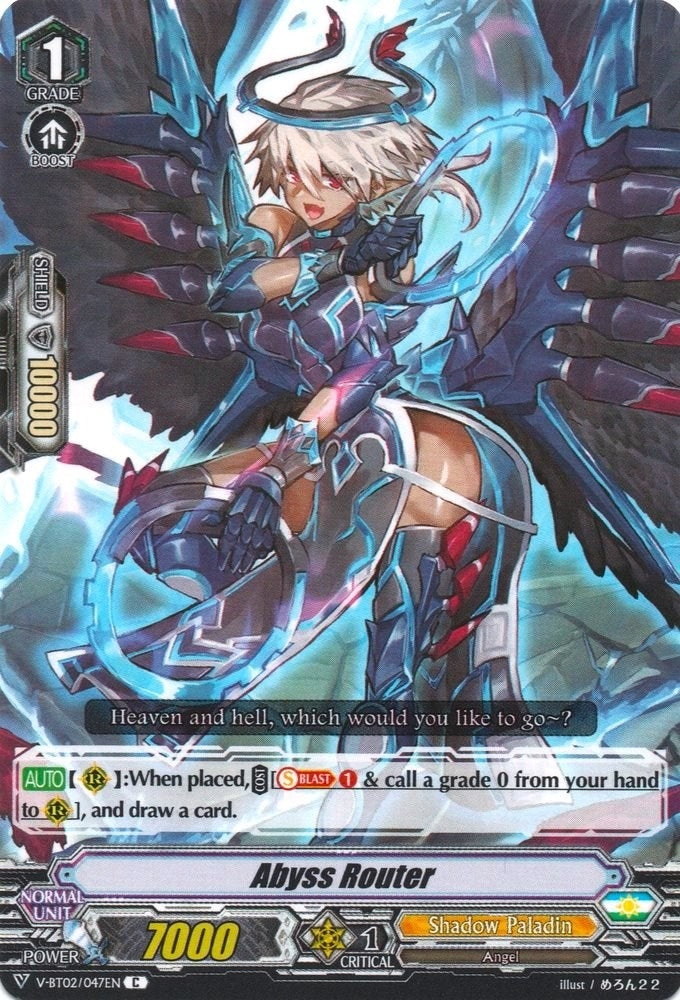 Image for Abyss Router (V-BT02 : Strongest! Team AL4) (V-BT02/047EN) - Cardfight Vanguard
