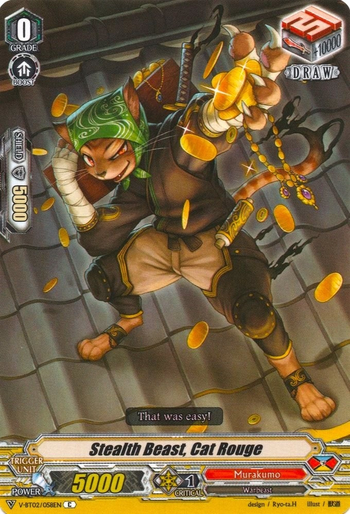 Image for Stealth Beast, Cat Rouge (V-BT02 : Strongest! Team AL4) (V-BT02/058EN) - Cardfight Vanguard