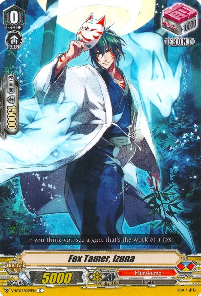 Image for Fox Tamer, Izuna (V-BT02 : Strongest! Team AL4) (V-BT02/059EN) - Cardfight Vanguard