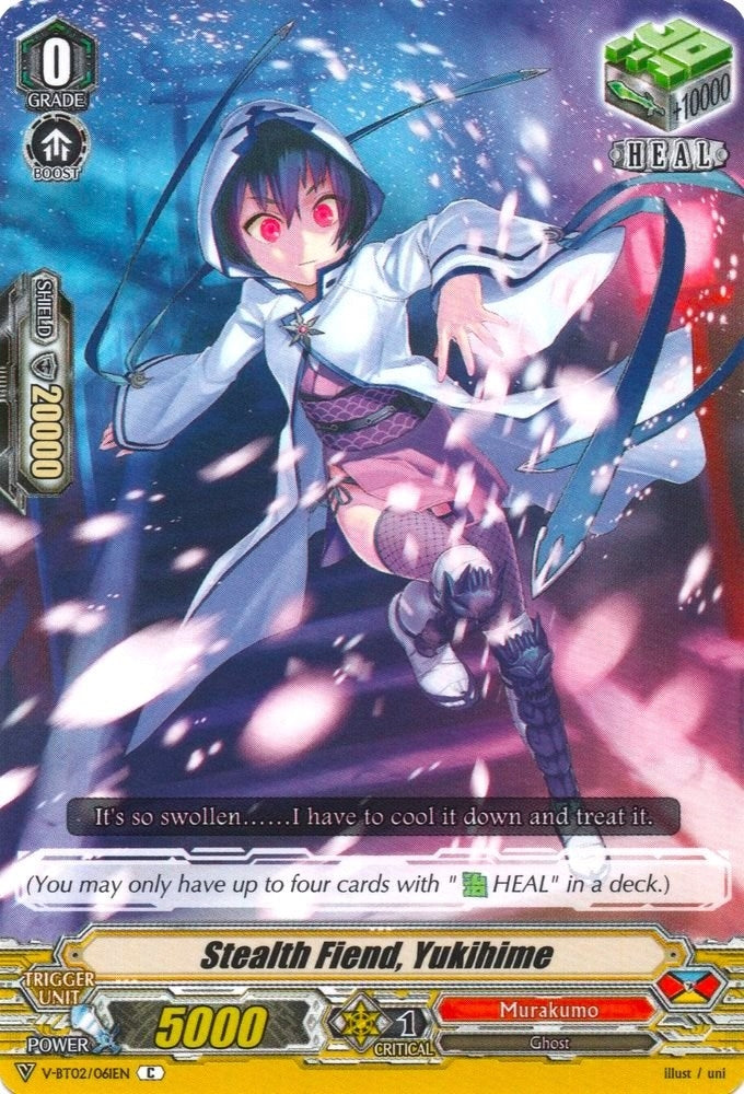 Image for Stealth Fiend, Yukihime (V-BT02 : Strongest! Team AL4) (V-BT02/061EN) - Cardfight Vanguard