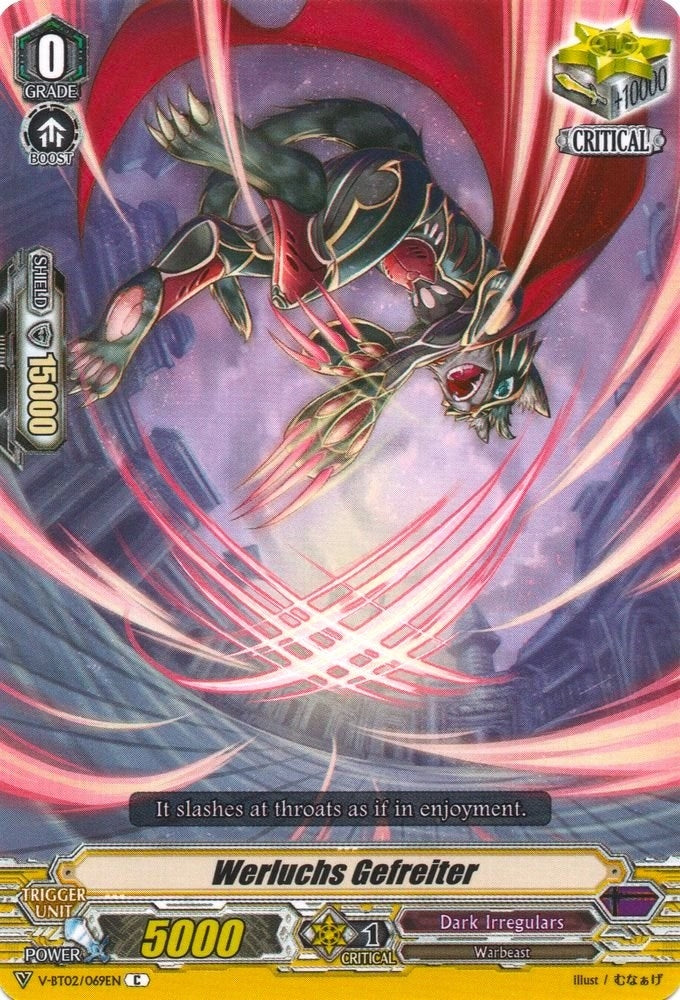 Image for Werluchs Gefreiter (V-BT02 : Strongest! Team AL4) (V-BT02/069EN) - Cardfight Vanguard