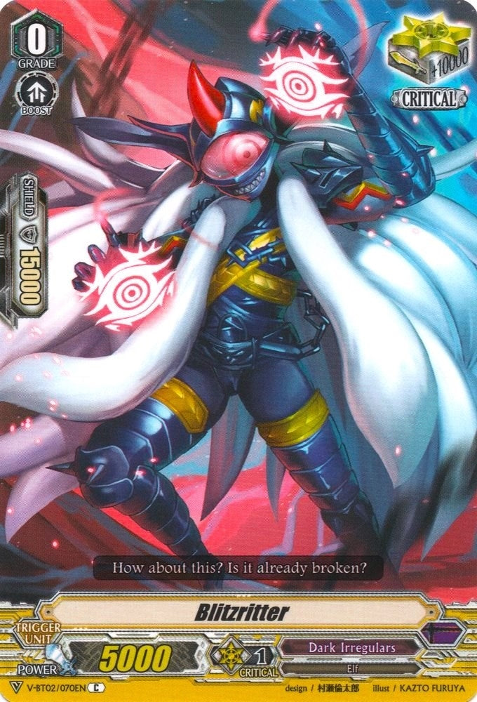 Image for Blitzritter (V-BT02 : Strongest! Team AL4) (V-BT02/070EN) - Cardfight Vanguard