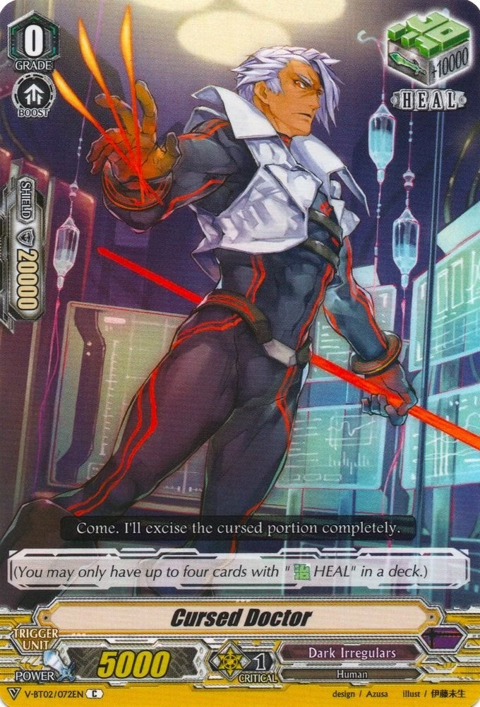 Image for Cursed Doctor (V-BT02 : Strongest! Team AL4) (V-BT02/072EN) - Cardfight Vanguard