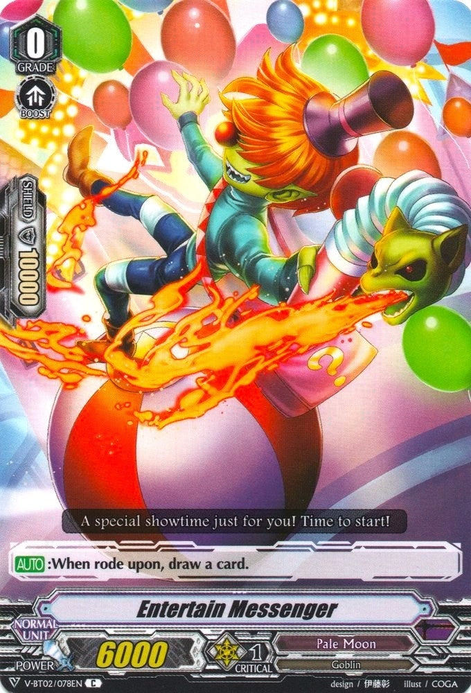 Image for Entertain Messenger (V-BT02 : Strongest! Team AL4) (V-BT02/078EN) - Cardfight Vanguard