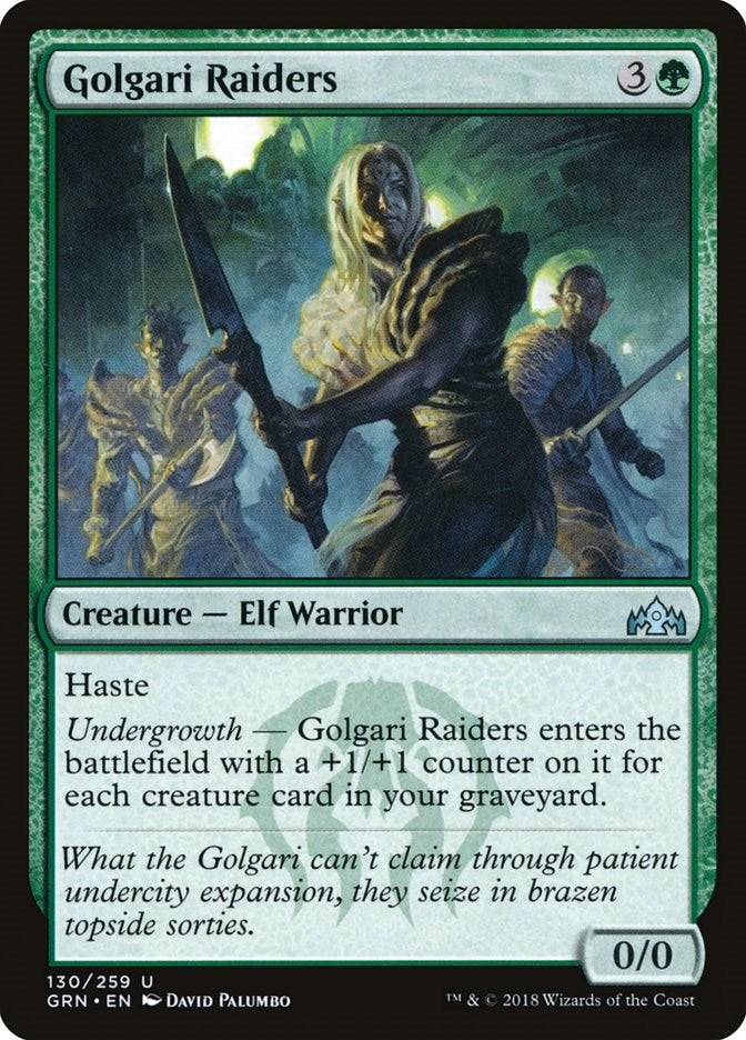 Image for Golgari Raiders (Guilds of Ravnica) (130) - Magic: The Gathering
