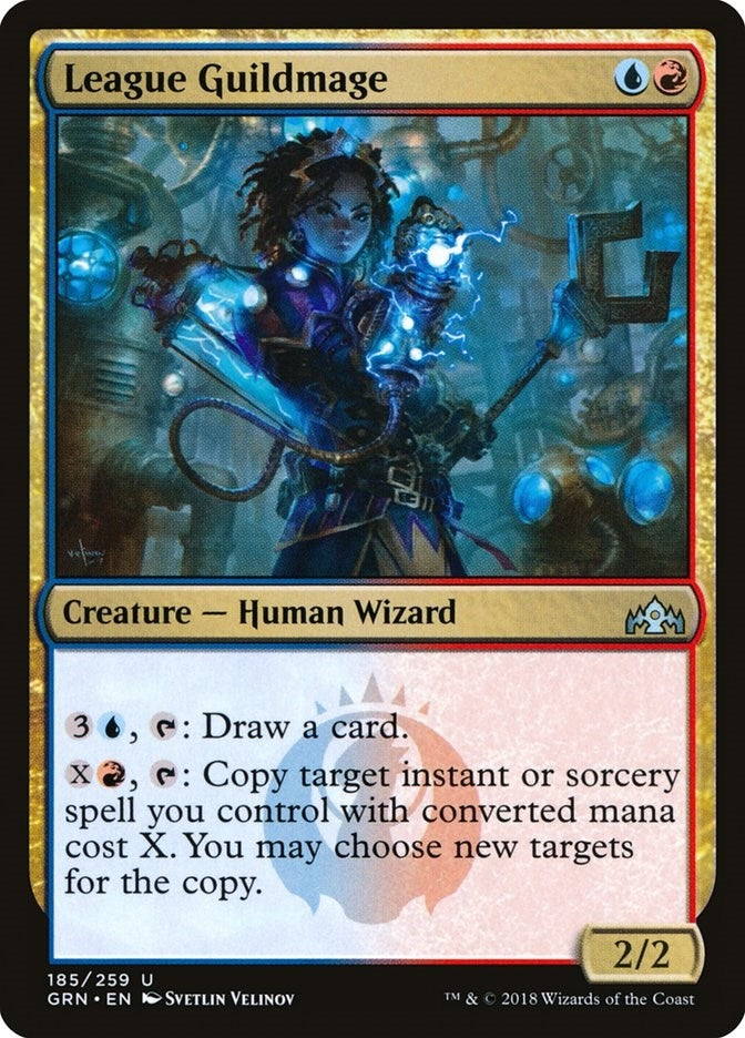 Image for League Guildmage (Guilds of Ravnica) (185) - Magic: The Gathering