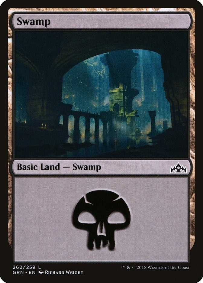 Image for Swamp (Guilds of Ravnica) (262) - Magic: The Gathering