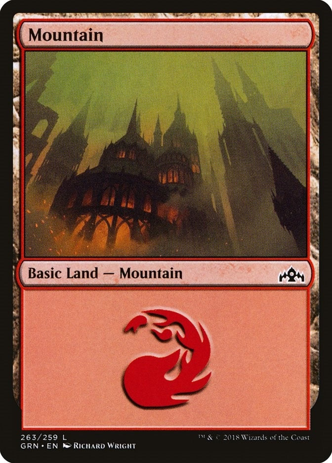 Image for Mountain (Guilds of Ravnica) (263) - Magic: The Gathering