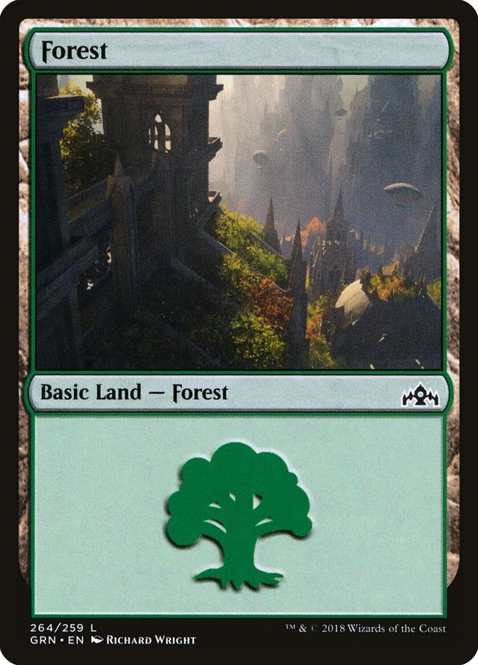 Image for Forest (Guilds of Ravnica) (264) - Magic: The Gathering