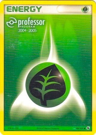 Image for Grass Energy (2004-2005) (Professor Program Promos) (104/109) - Pokemon
