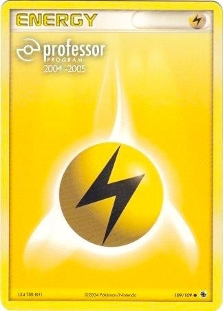 Image for Lightning Energy (2004-2005) (Professor Program Promos) (109/109) - Pokemon