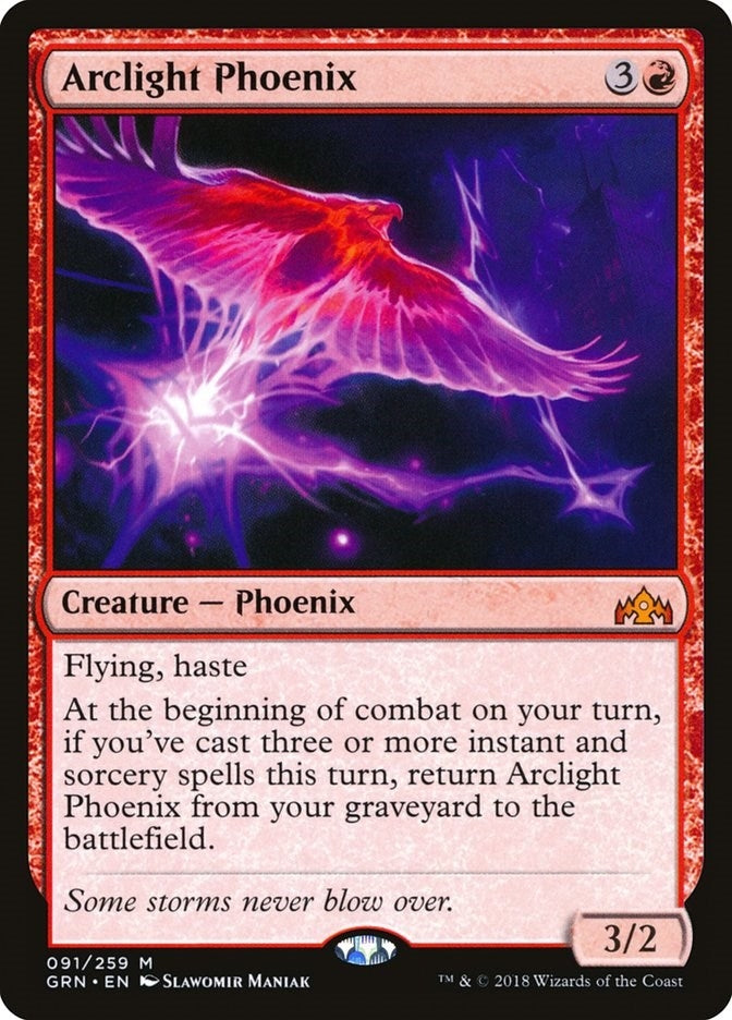 Image for Arclight Phoenix (Guilds of Ravnica) (91) - Magic: The Gathering