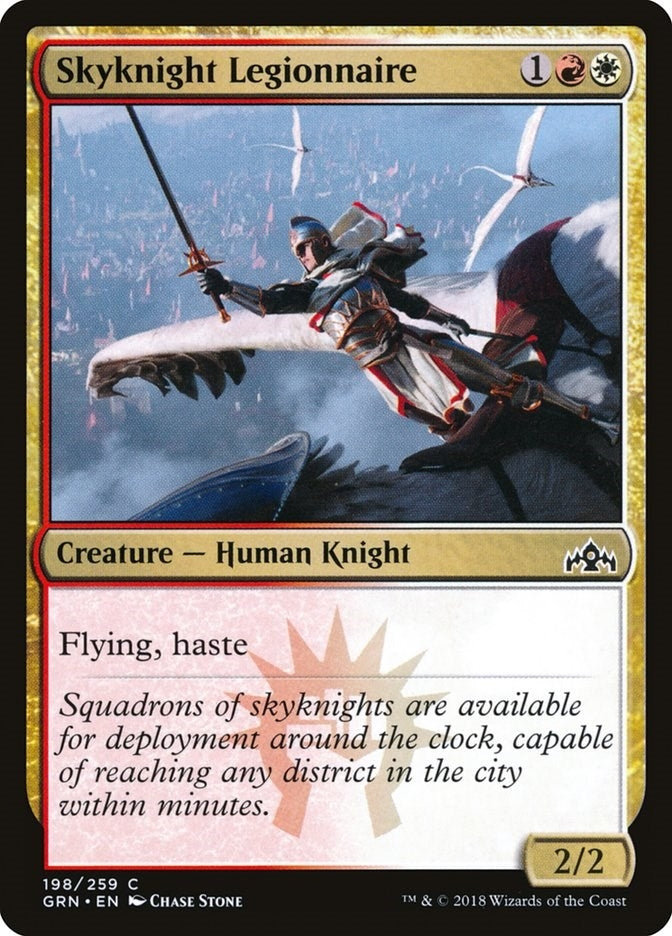 Image for Skyknight Legionnaire (Guilds of Ravnica) (198) - Magic: The Gathering