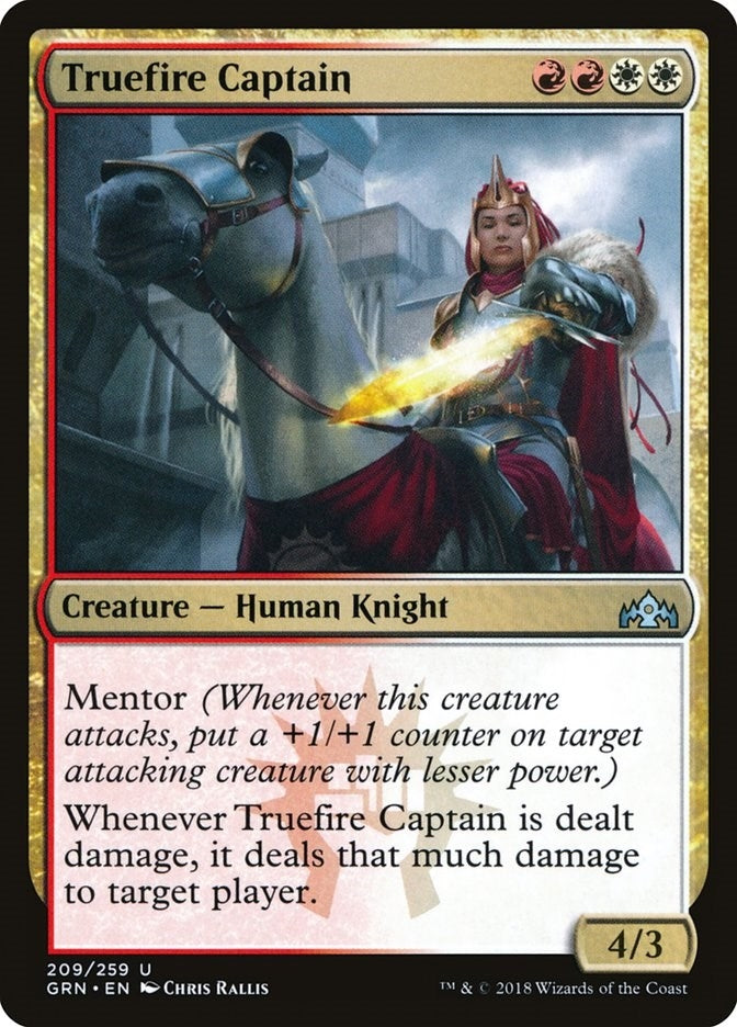 Image for Truefire Captain (Guilds of Ravnica) (209) - Magic: The Gathering
