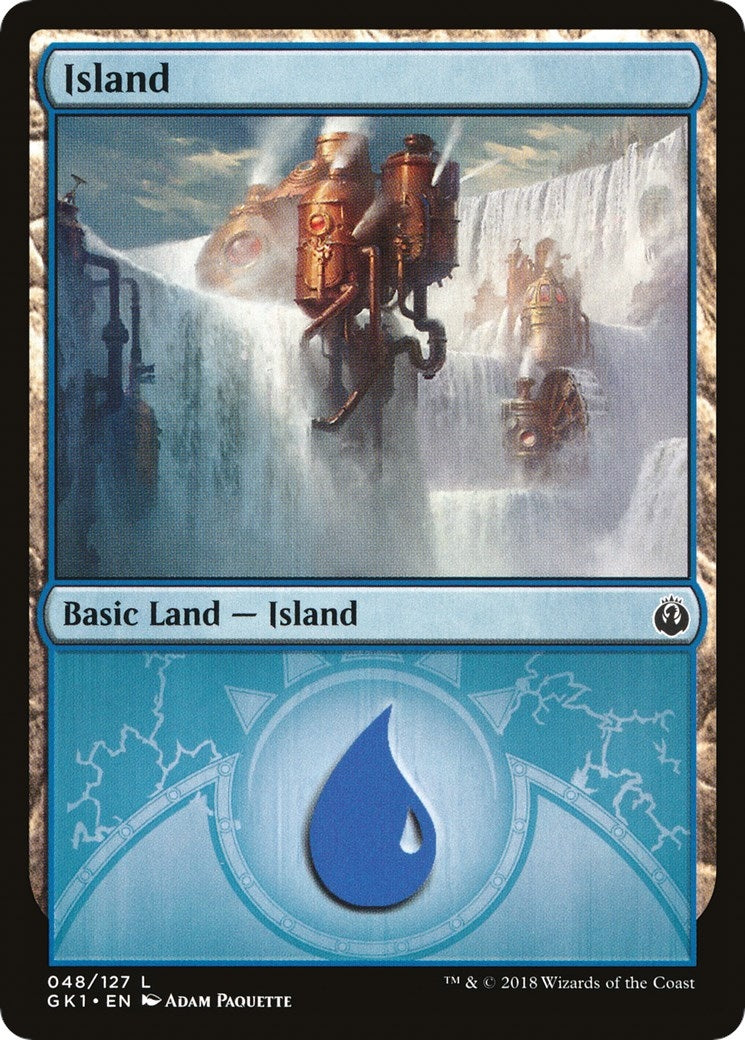 Image for Island (048) (Guilds of Ravnica: Guild Kits) (48) - Magic: The Gathering