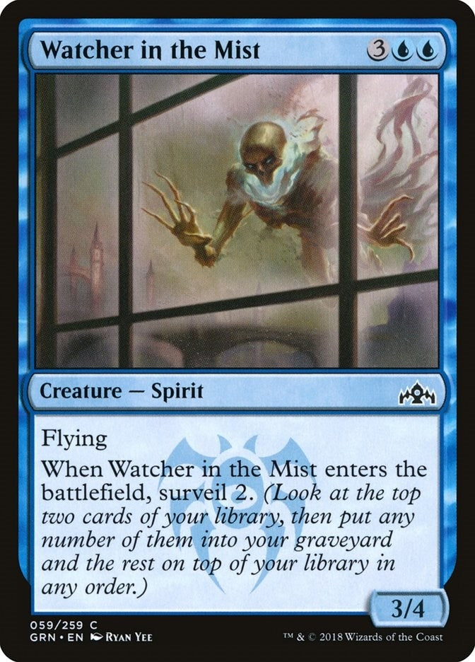 Image for Watcher in the Mist (Guilds of Ravnica) (59) - Magic: The Gathering